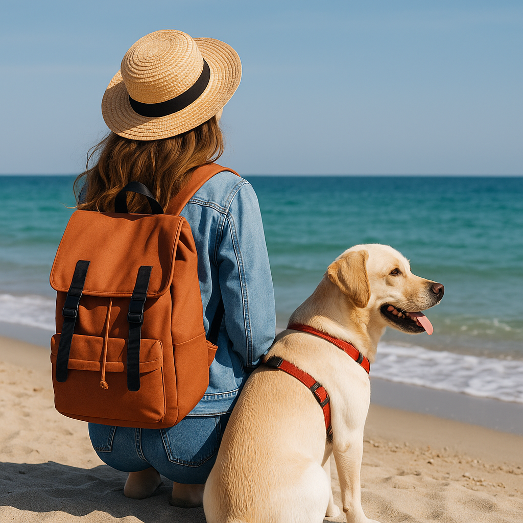 반려견과 함께하는 바닷가 여행