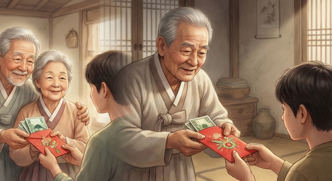 조상님이 돈을 주는 꿈