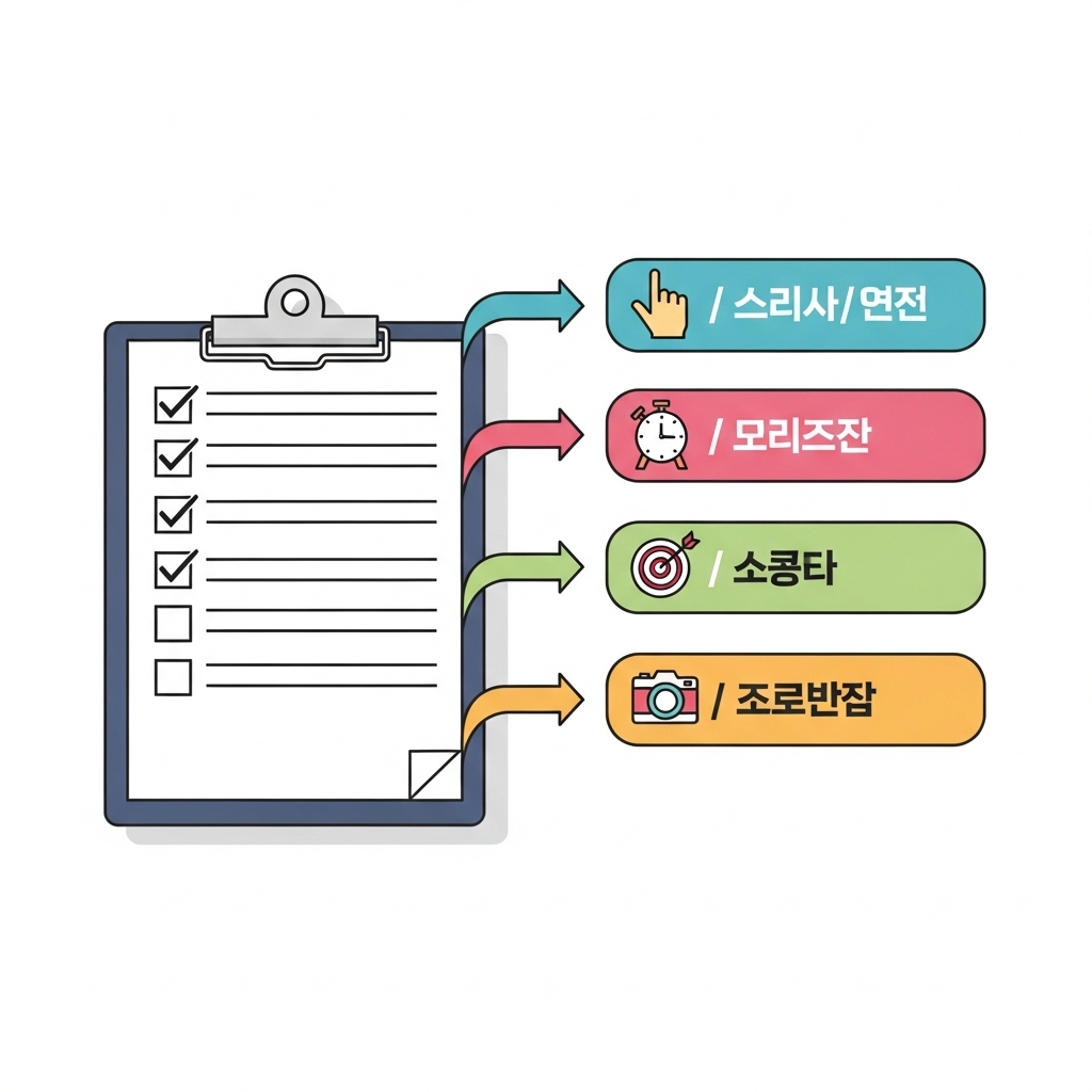 ‘되는’ 체크리스트 구조
