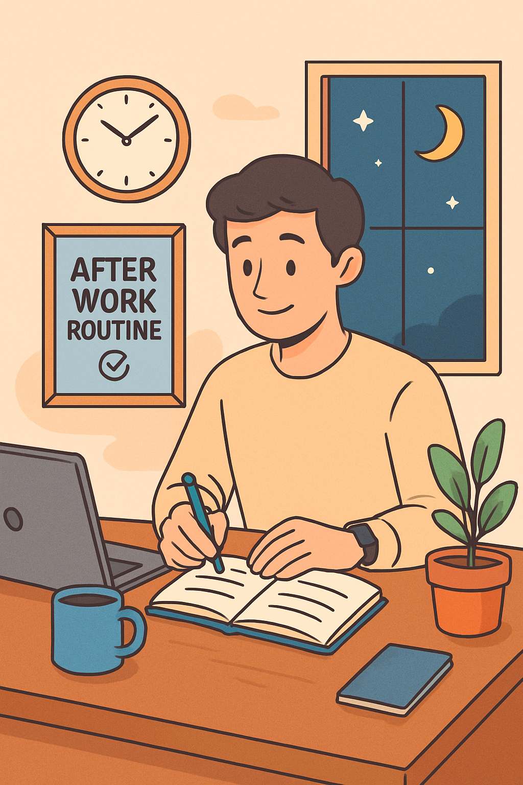 퇴근 후 1시간 루틴
