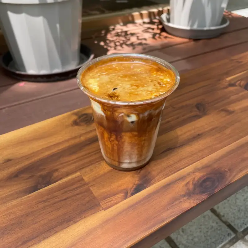 벤더커피-서리태라떼