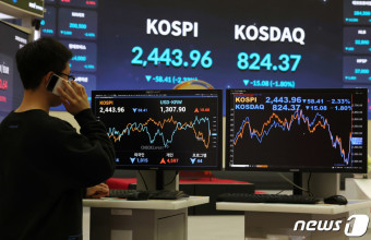 공매도 금지효과 하락