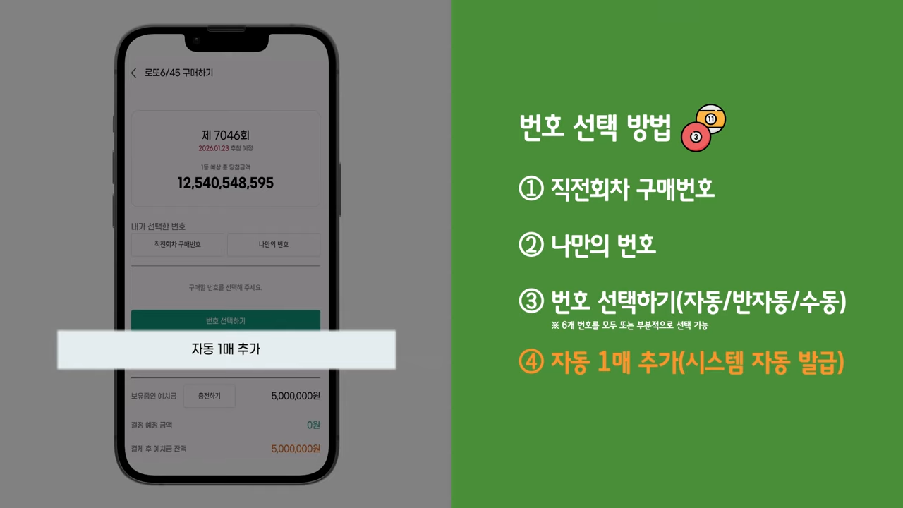 로또복권 모바일 구매