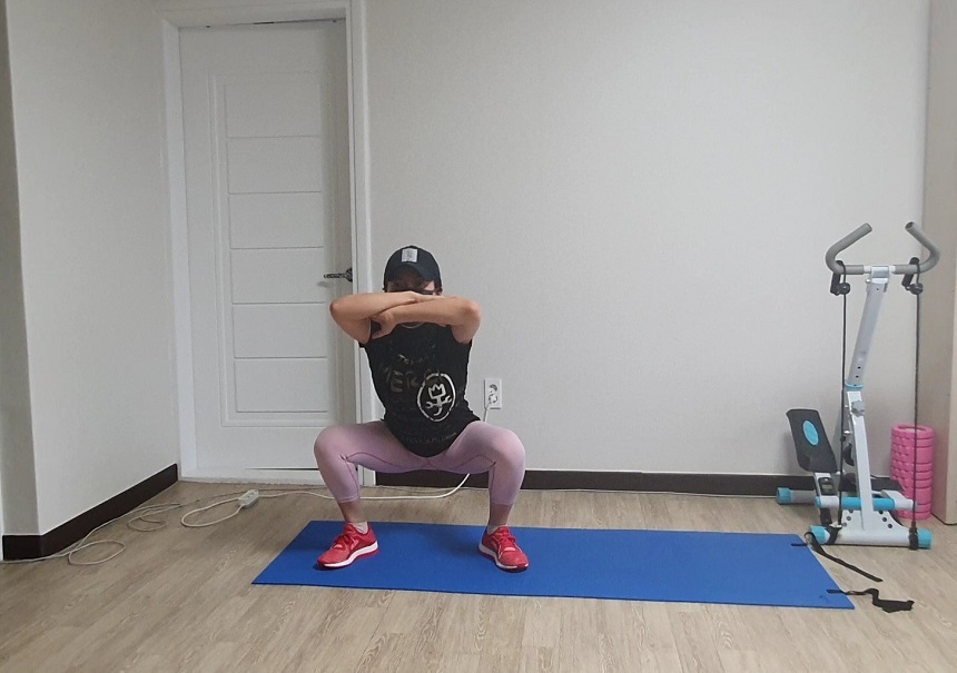 스쿼트 자세