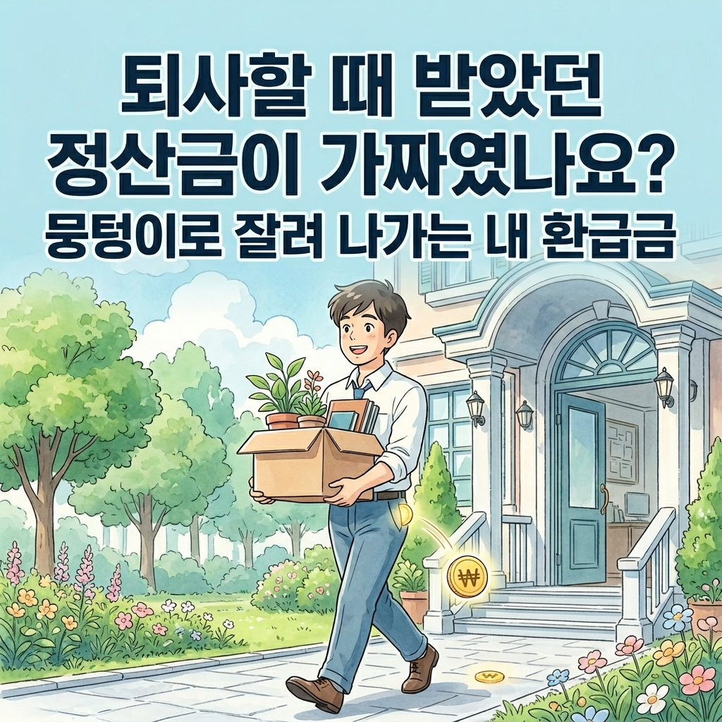 2026년 기준 중도 퇴사 시 회사가 진행하는 연말정산은 신용카드와 의료비 특별공제가 누락된 기본 정산이므로 세금을 덜 돌려받게 되는 이유 분석