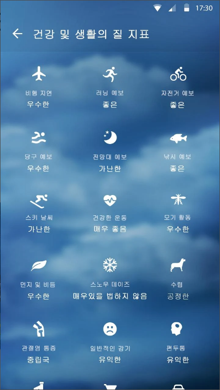 일기 예보, 오늘날씨, 내일날씨, 주간날씨 확인