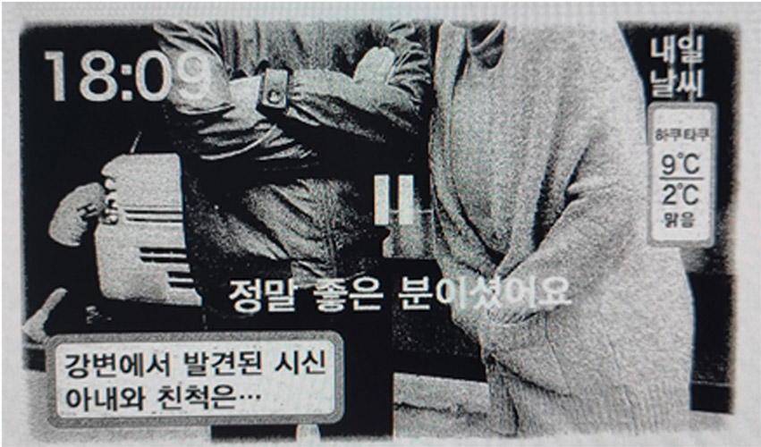 미치오 슈스케 작가의 절벽의 밤 소설 삽화