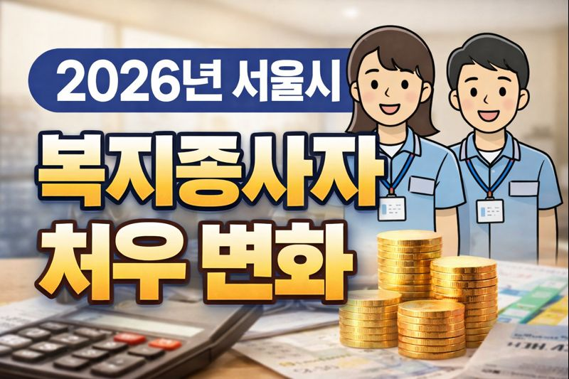 사회복지사임금,사회복지시설처우개선,사회복지사급여,서울시복지정책,복지종사자수당,사회복지사연봉,급식비인상,관리자수당,복지정책분석,공공일자리