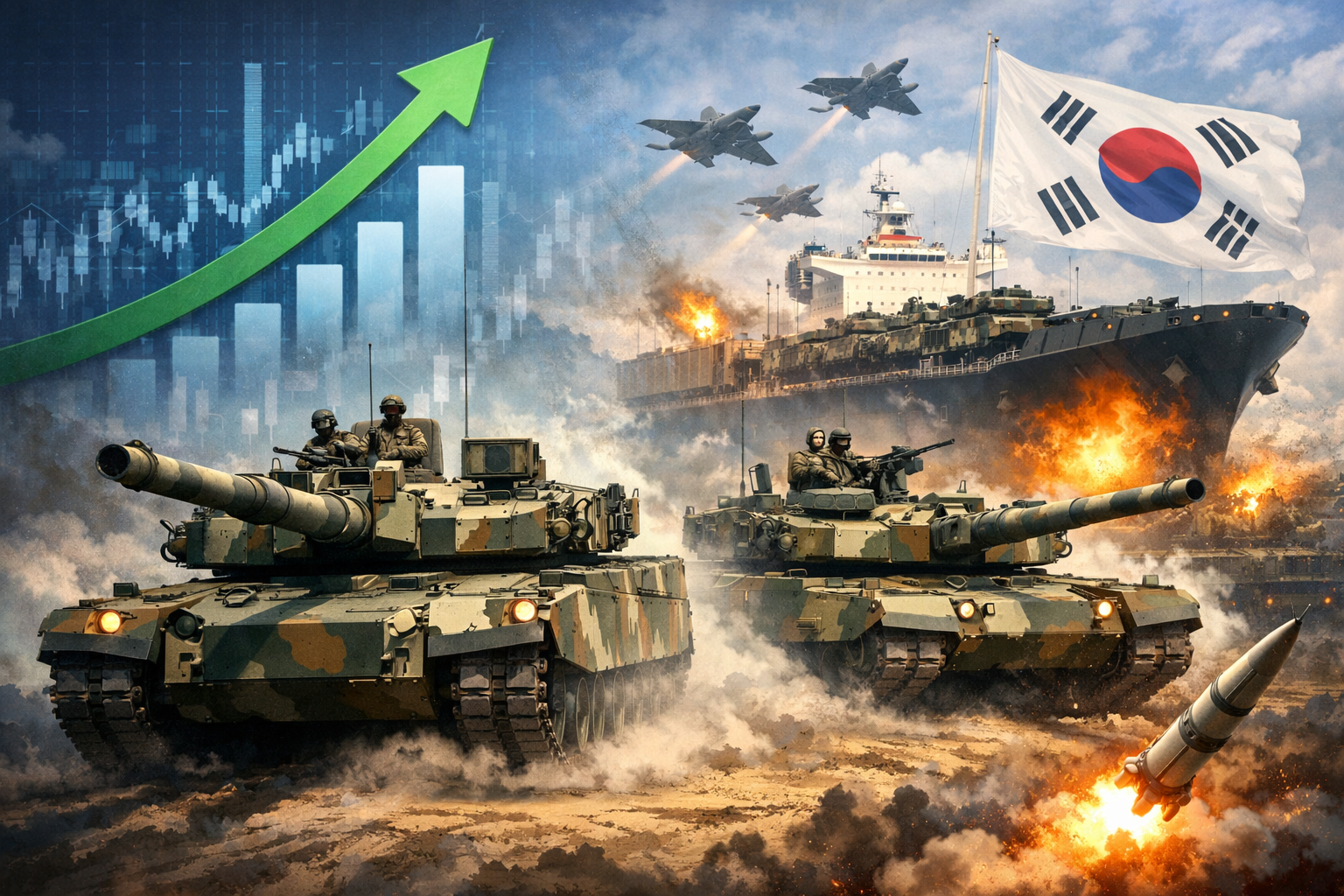 현대로템 주식 전망 2026 : K2 전차 수출&middot;방산 성장으로 어디까지 오를까? 관련 사진