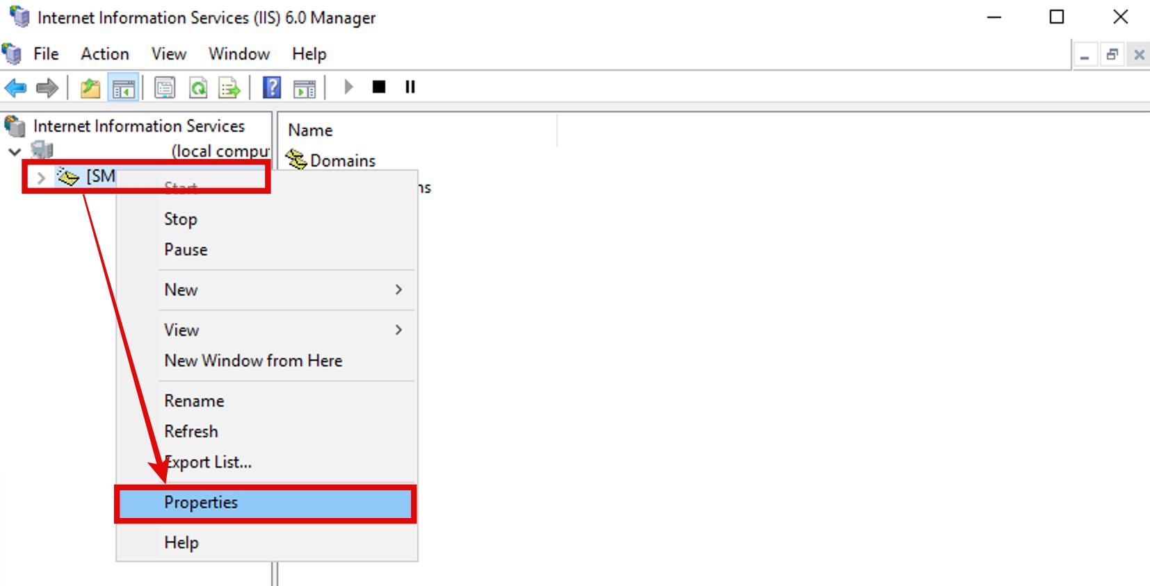 SMTP Virtual Server 설정