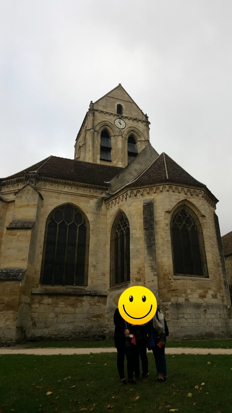 오베르 교회 사진