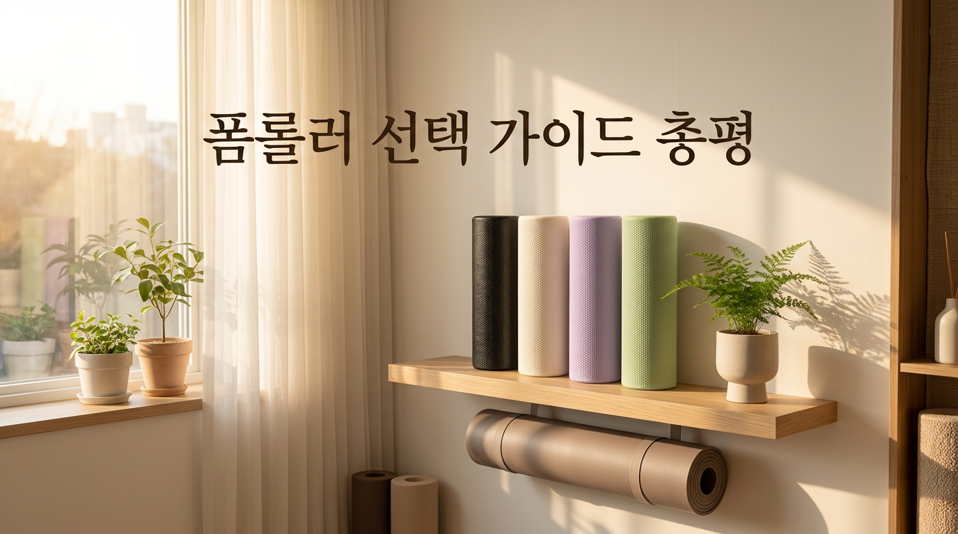 EPP 폼롤러 고르는법 근막이완