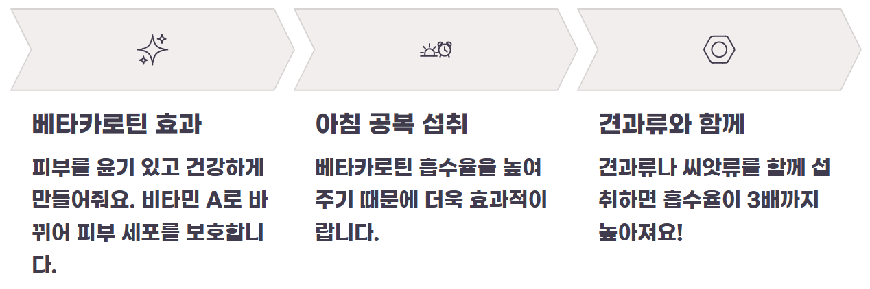 주스용 당근 효능
