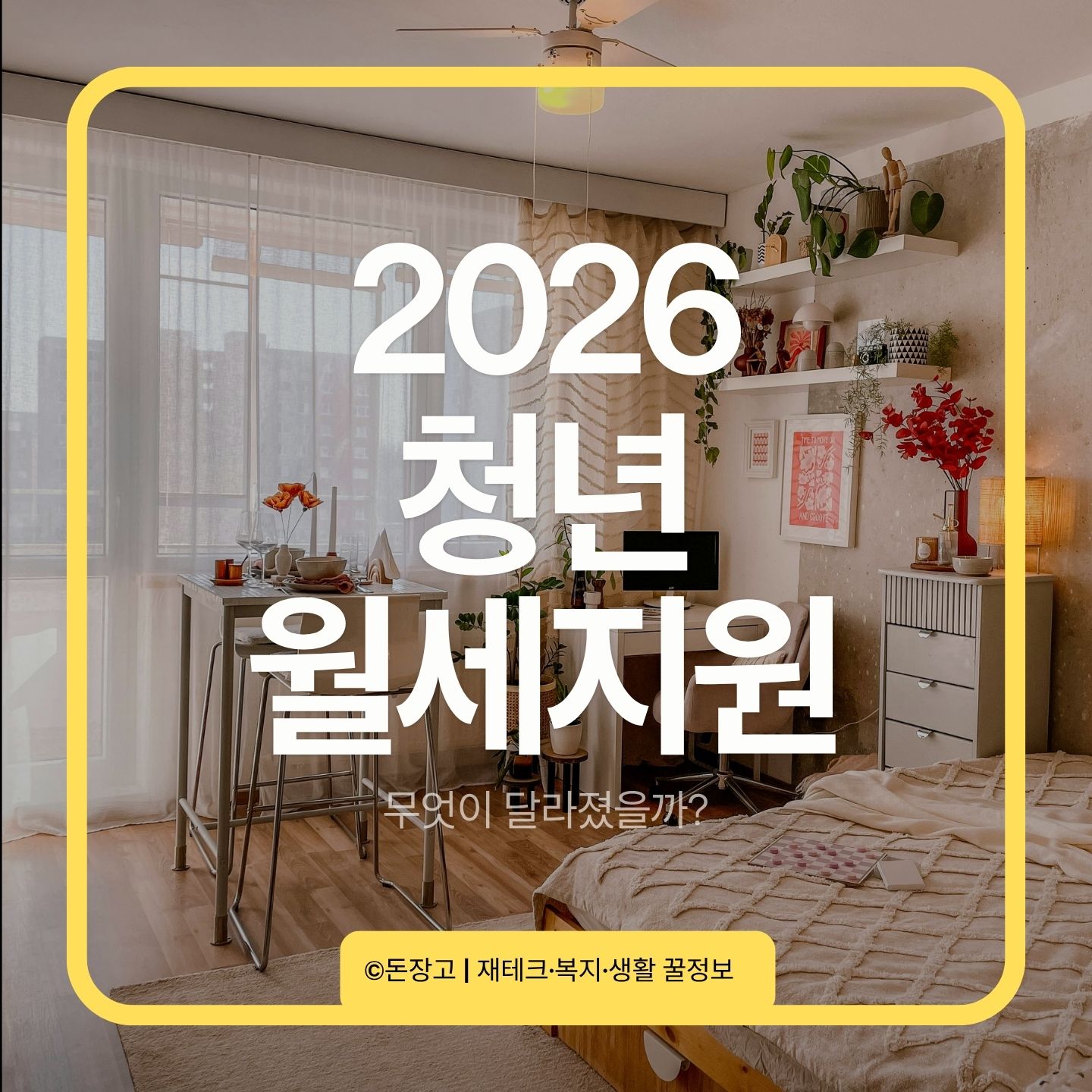 2026 청년 월세제원