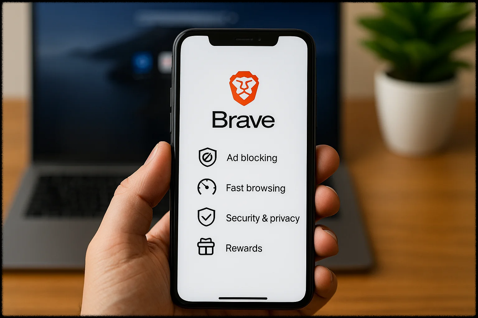 브레이브 브라우저 설정 화면