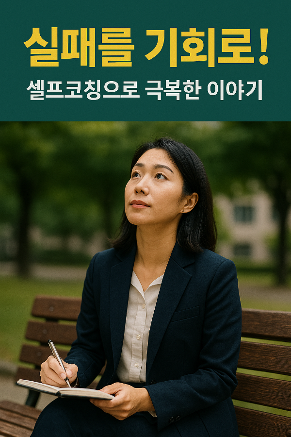 실패를 기회로! 셀프코칭으로 극복한 이야기