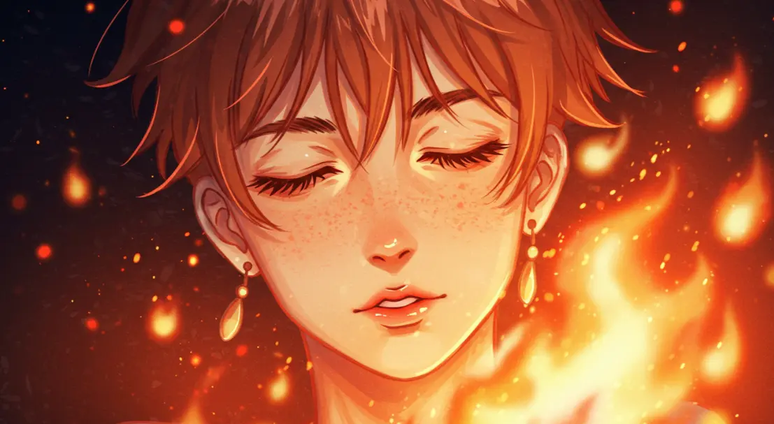 불길에 휩싸이는 꿈