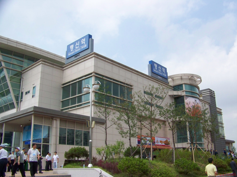 행신역 KTX 주차장