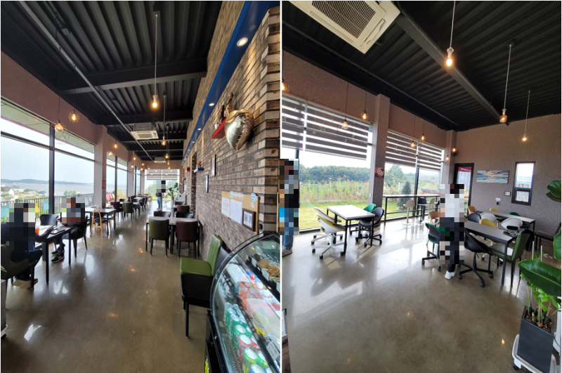 제부도 카페 살곳 내부