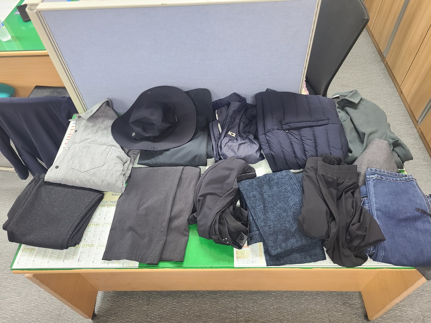 국민권익위 적발 물품 스포츠 의류