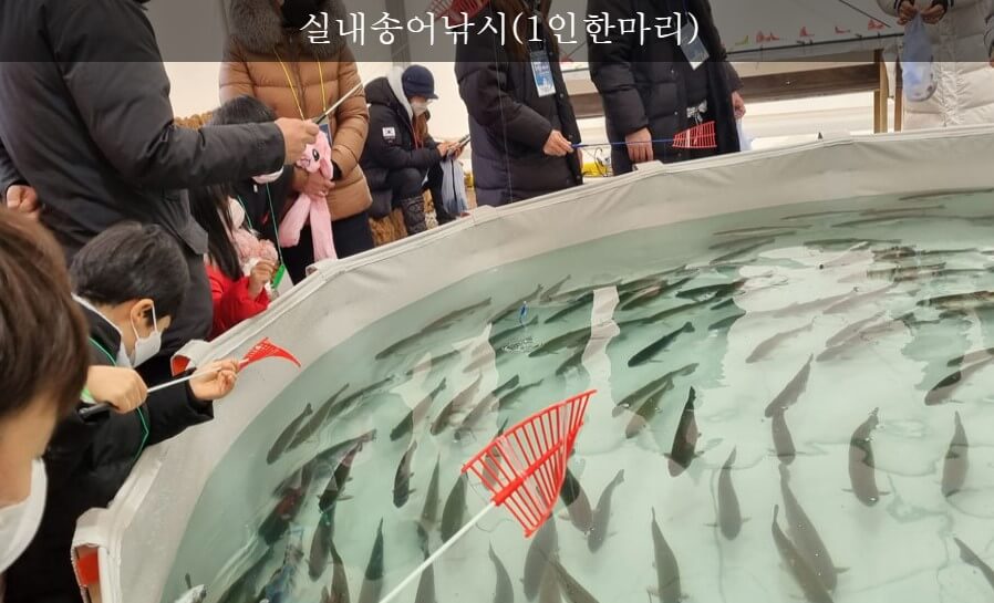 동장군축제 송어 얼음 낚시 및 눈썰매 정보, 축제가 포천 백운계곡쪽에서 진행하고 있습니다.