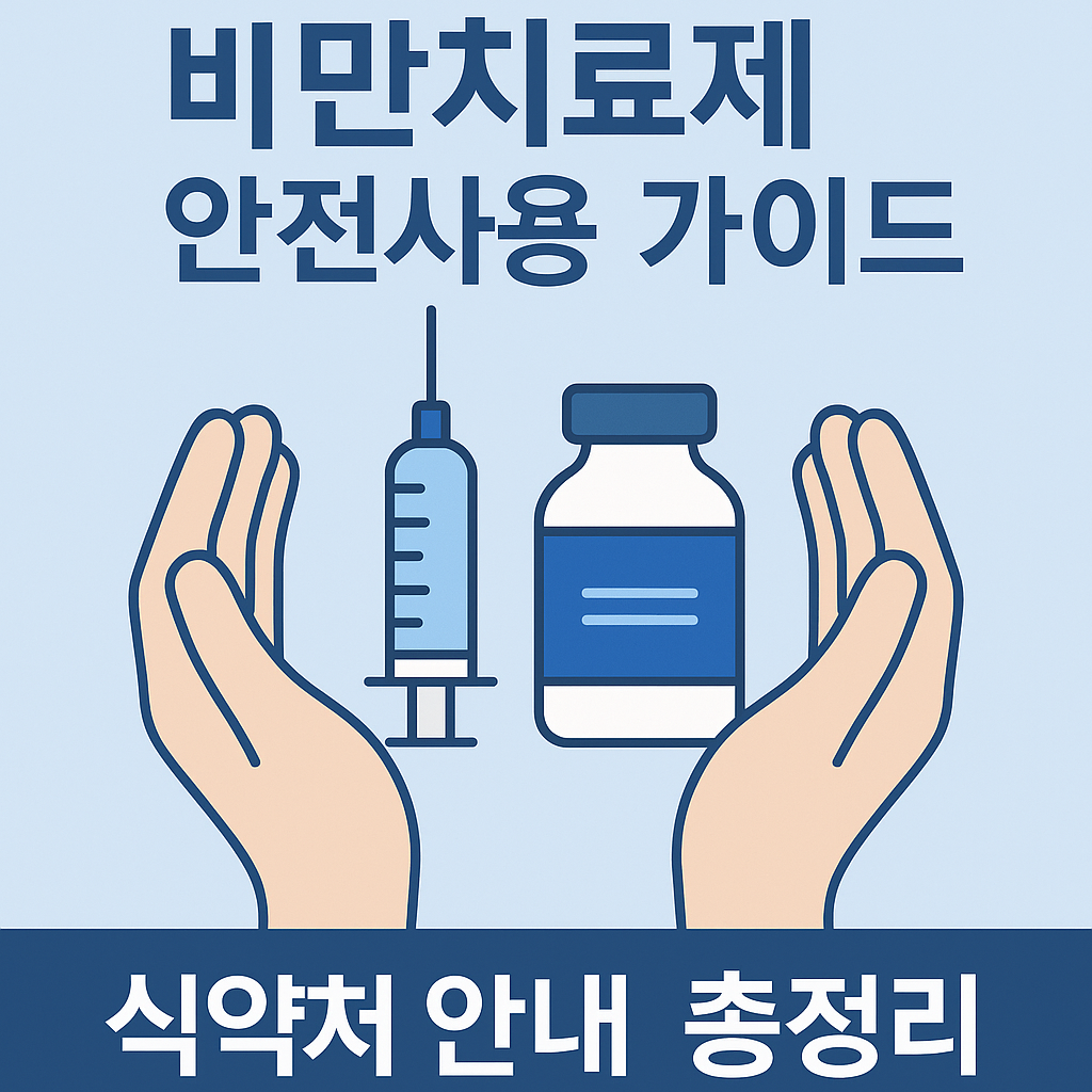 “GLP-1 계열 비만치료제 위고비·마운자로 안전사용 안내, 올바른 투여법과 부작용 주의사항 정리”