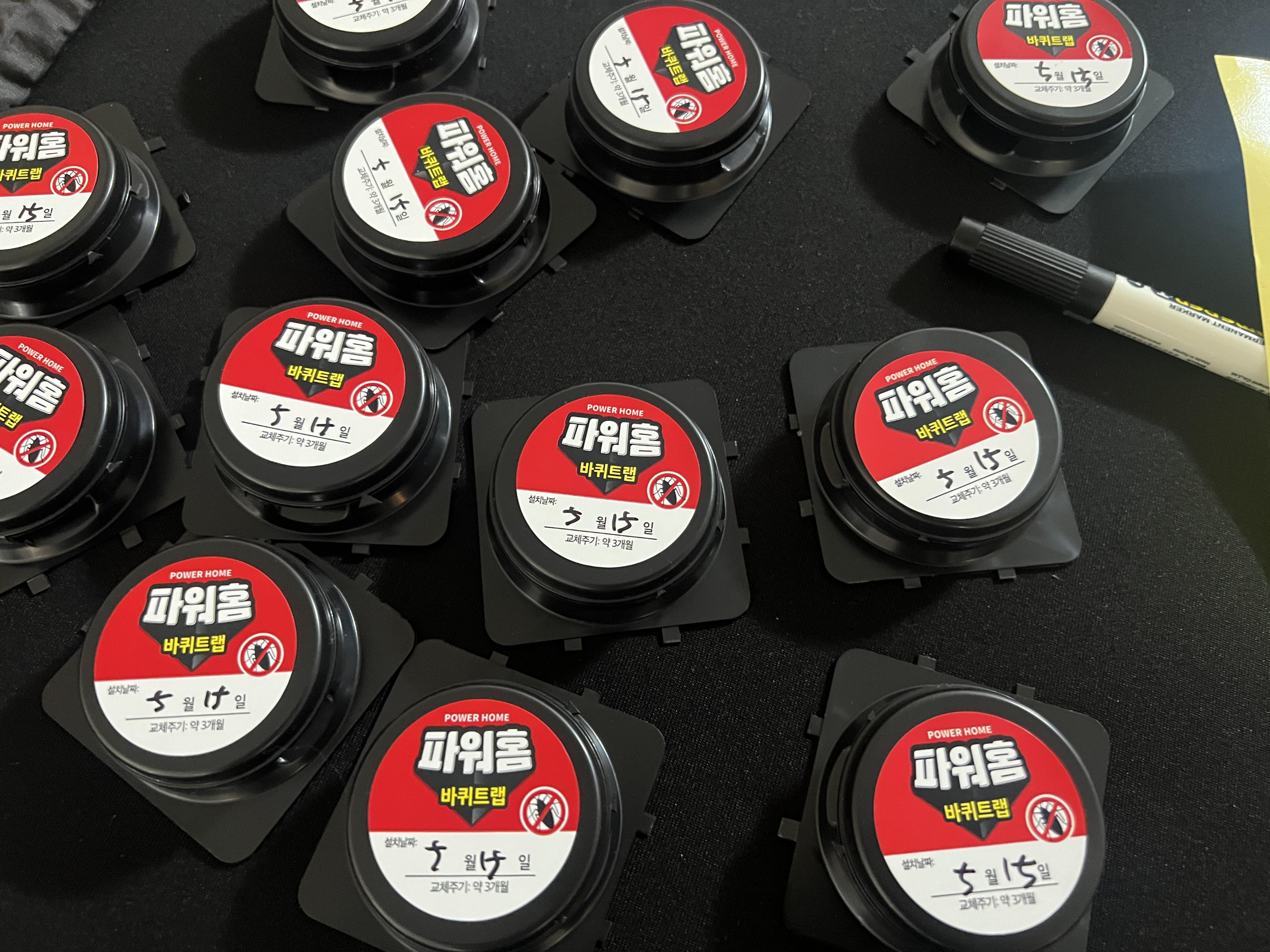 다이소 파워홈 바퀴트랩 바퀴벌레 퇴치