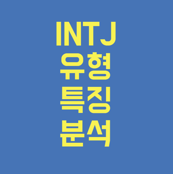 ISTJ 유형 특징 분석