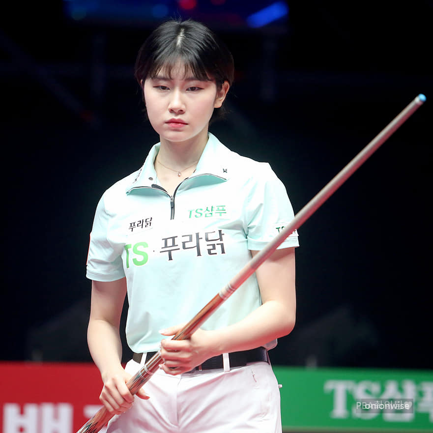 PBA 팀리그 TS샴푸 푸라닭 당구팀 소속인 이미래 당구선수