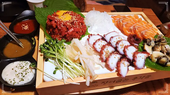 줄서는식당 면목동 사가정역 맛집 보보 강성연 바다장어 화로 구이 문어 소라 숙회 권율 추천 47회 소개