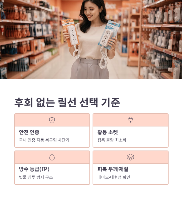 후회 없는 릴선 선택 기준