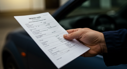 자동차 등록증 재발급 신청