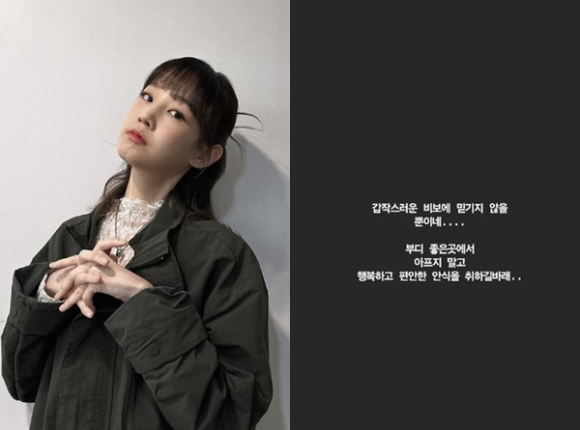 박보람이 세상을 떠난 가운데 이보람이 고인을 애도했다. [사진=박보람&#44; 이보람 인스타그램]