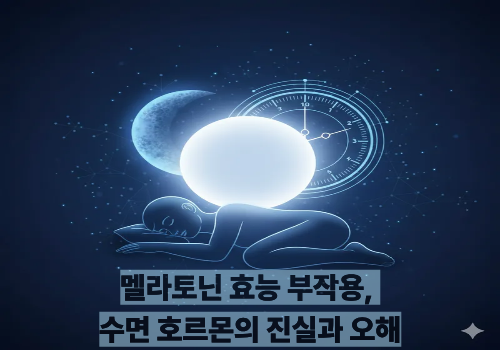 멜라토닌 효능 부작용, 수면 호르몬의 진실과 오해