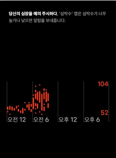 애플워치 9 심장정보