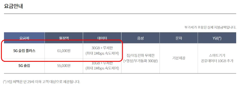 5G_슬림플러스