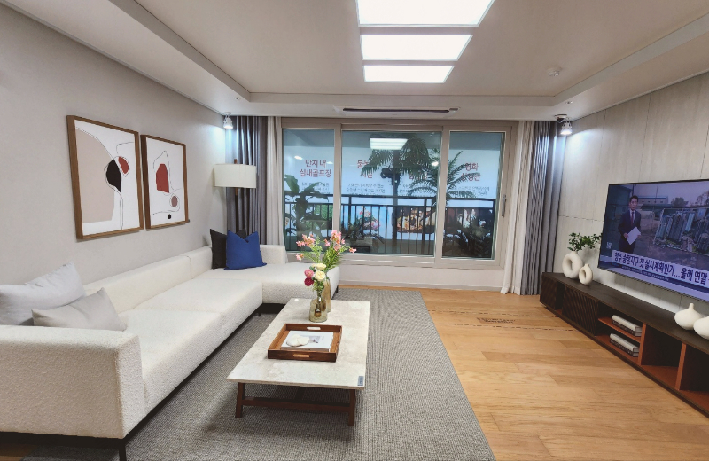 기업형 민간임대주택으로 추진되어 추가 분담금이 없고, 토지 동의율이 90% 이상 확보된 상태