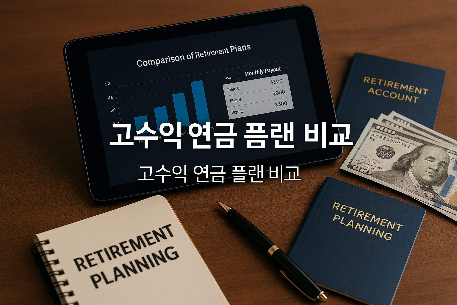 고수익 연금 플랜 비교 관련 이미지