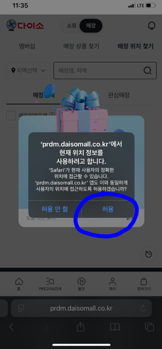 민생지원금 다이소