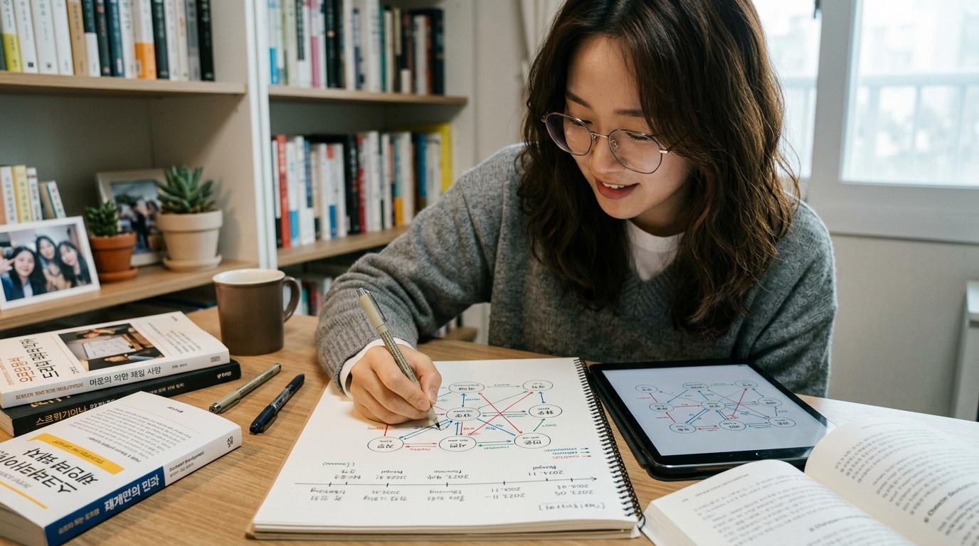 인물 연표 및 관계 분석