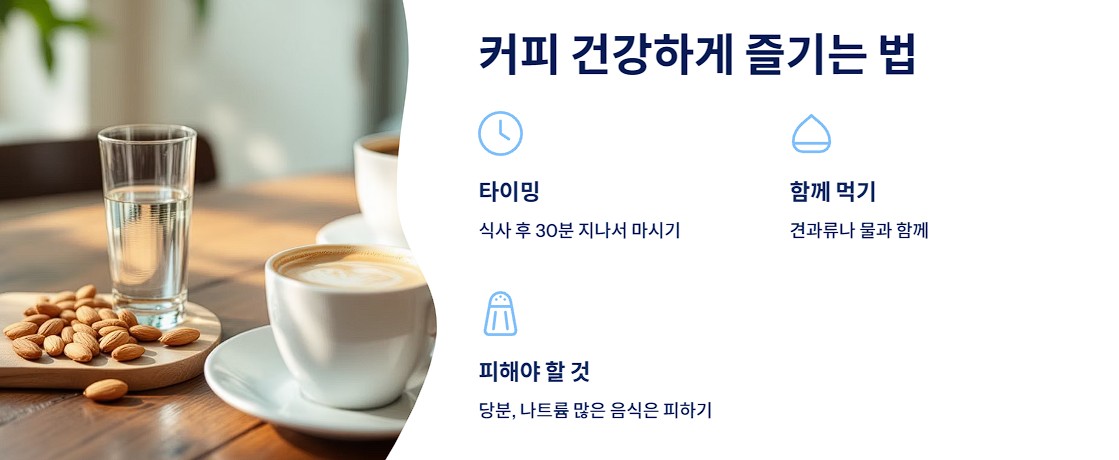 커피 건강하게 즐기는 법