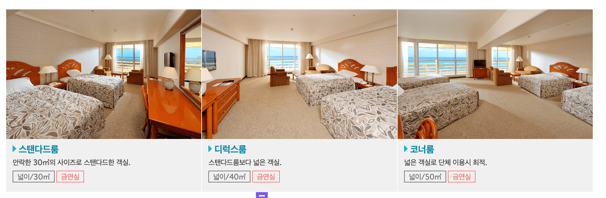 리잔 씨파크 탄차베이 객실