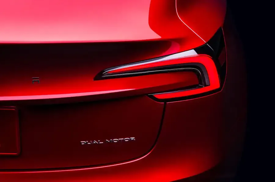 모델3 페이스리프트 테일램프