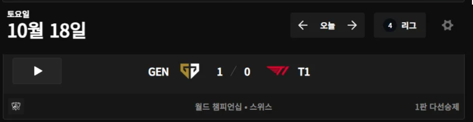 롤드컵 2025 T1