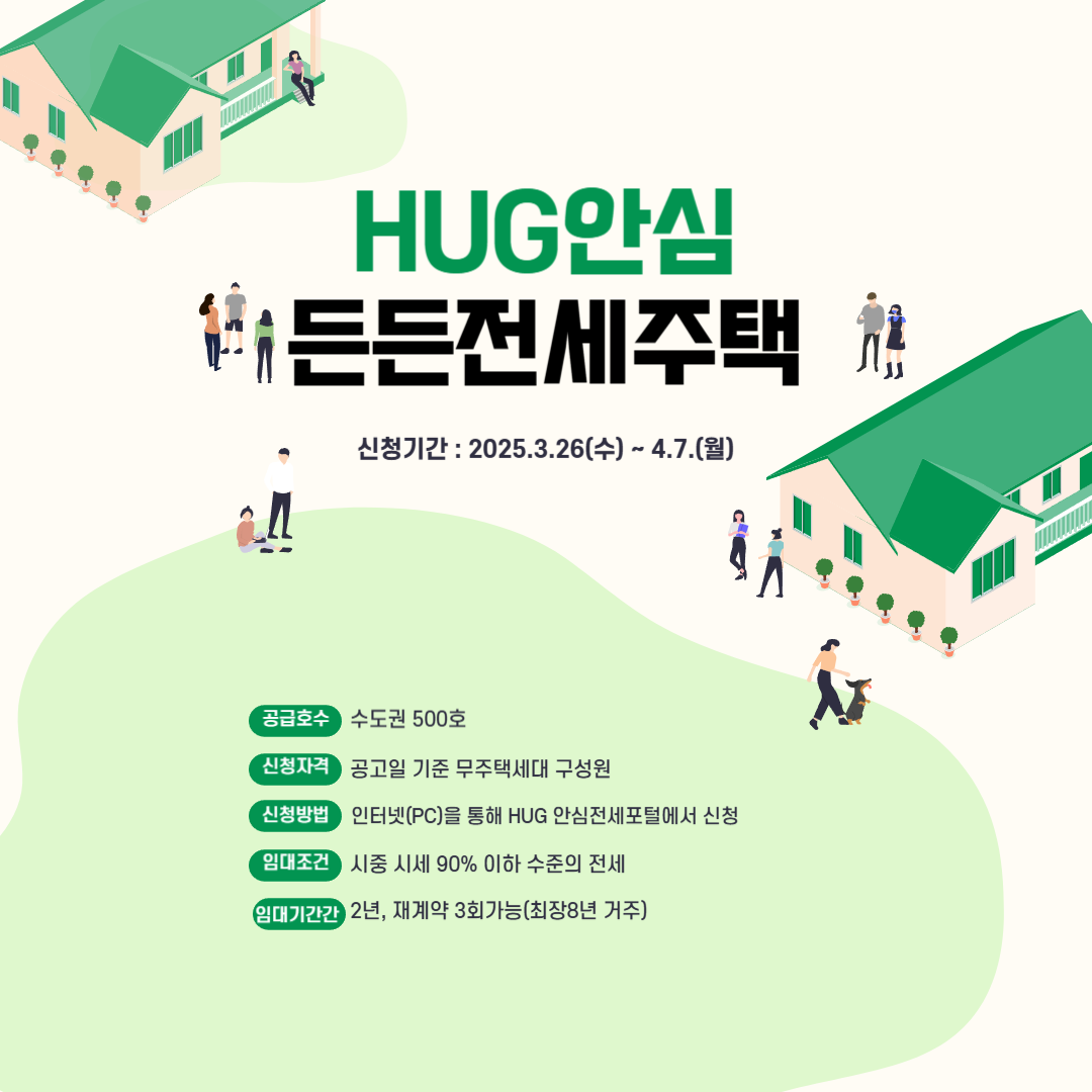 HUG안심 든든전세주택