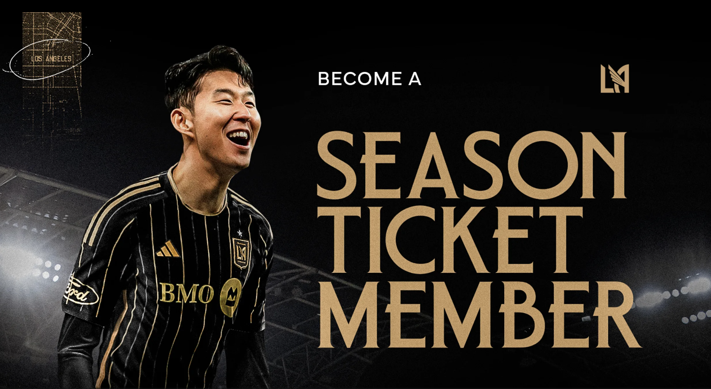 손흥민 LAFC 시즌 티켓 멤버쉽 안내