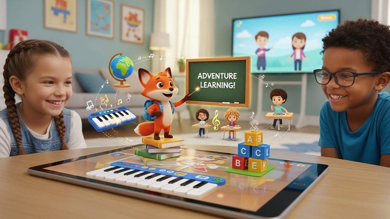 어린이 온라인 학습 콘텐츠