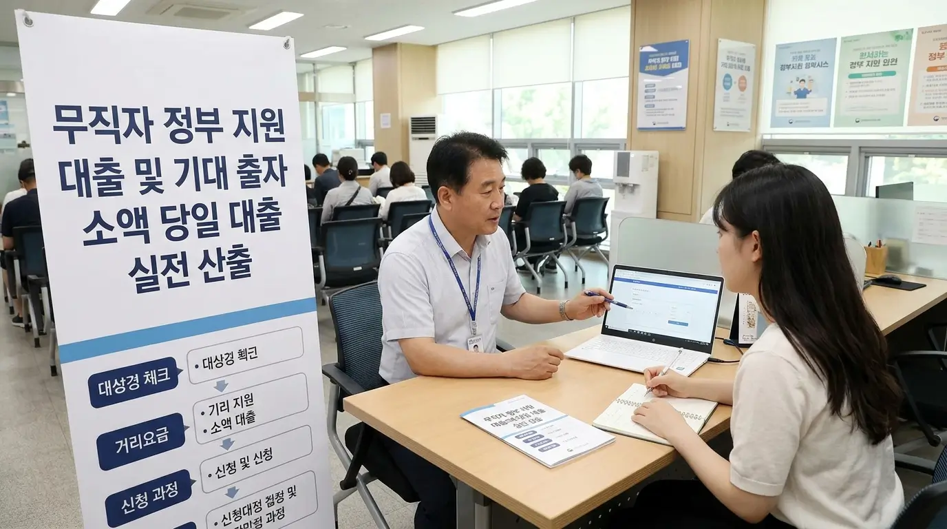 무직자 정부 지원 대출 및 기대 출자 소액 당일 대출 실전 산출