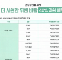 소상공인 에어컨 교체 지원금 신청