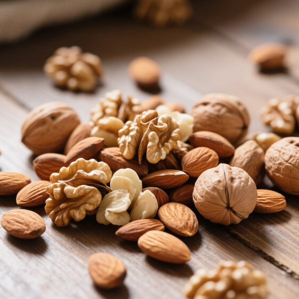 호두, 아몬드 등 견과류 모음